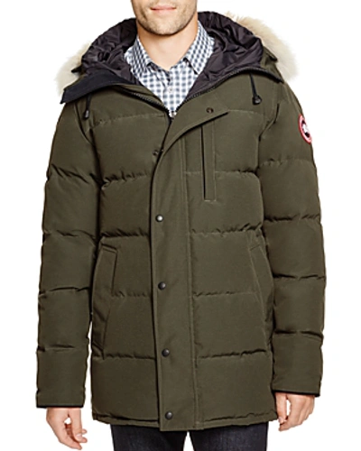Shop Canada Goose Carson Down Parka In Military Green