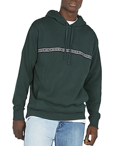 Shop Barney Cools B.quick Tape Hooded Sweatshirt In Forest