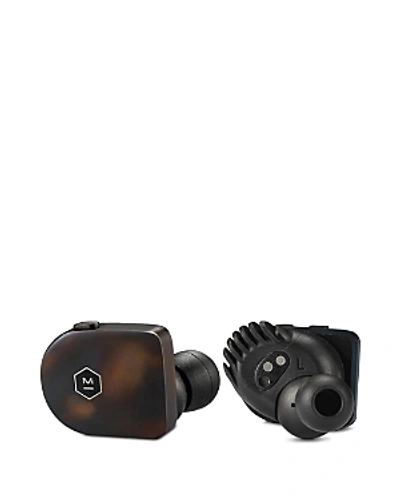Shop Master & Dynamic Mw07 True Wireless Earbuds In Tortoise Brown