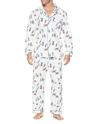 Shop Bedhead Peanuts Winter Pajama Set In White