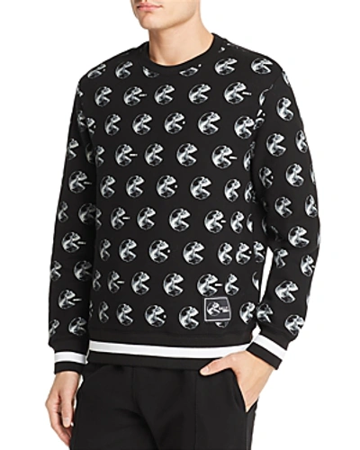 Shop Bally X Shok-1 By Swizz Beats Skeleton Pac-man Sweatshirt In Black