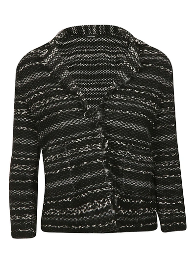 Shop Anneclaire Striped Sweater In Black