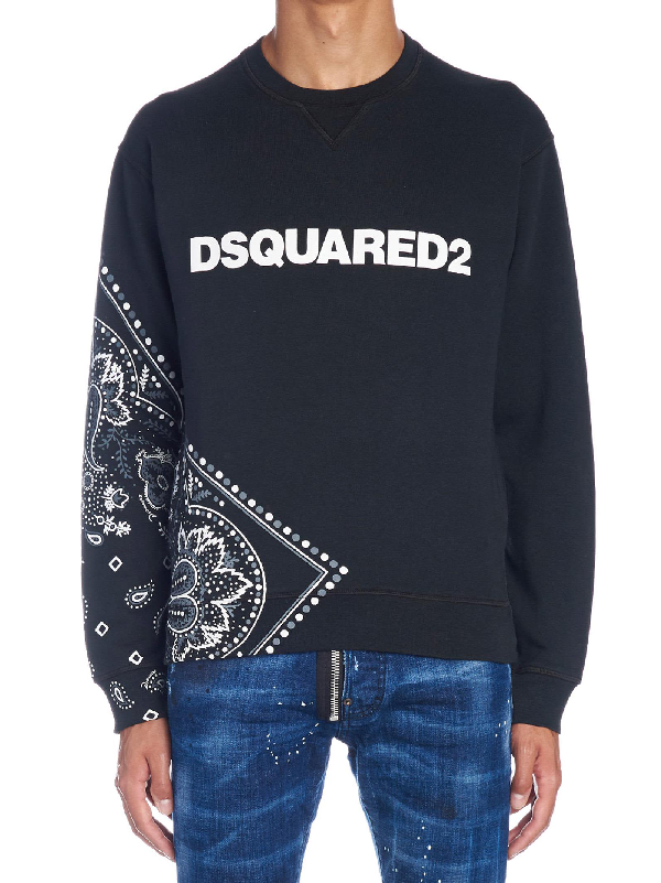dsquared2 bandana sweatshirt