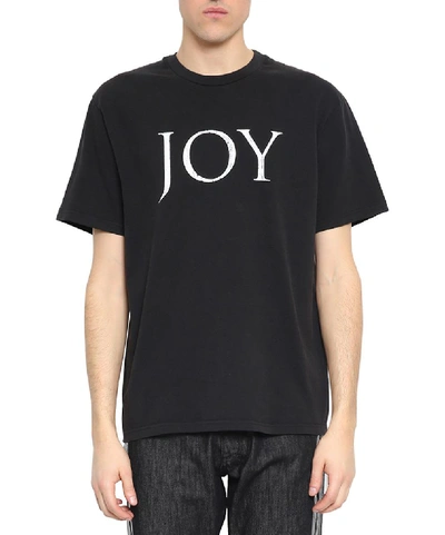 Shop Misbhv Joy Cotton T-shirt In Nero