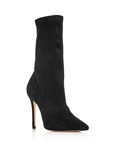Shop Schutz Women's Krysta High-heel Mid-calf Boots In Black
