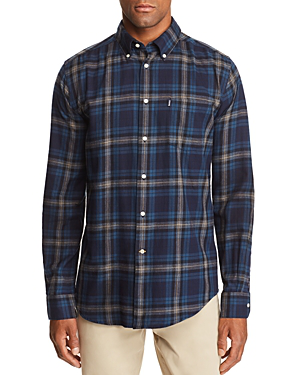 barbour stapleton highland check tailored shirt