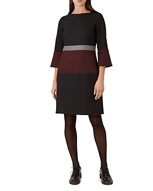 hobbs colour block dress