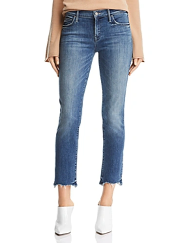 Shop Mother The Rascal Ankle Chewed-hem Straight-leg Jeans In The Ones We Used To Know