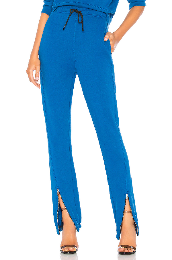ankle zipper sweatpants