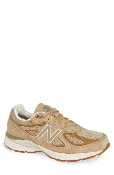 New Balance Men's 990v4 Suede Low-top Sneakers In Brown | ModeSens