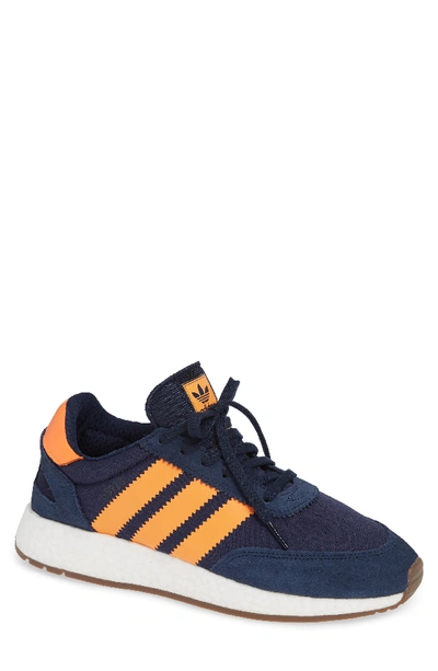 Shop Adidas Originals I-5923 Sneaker In Collegiate Navy / Gum / Grey