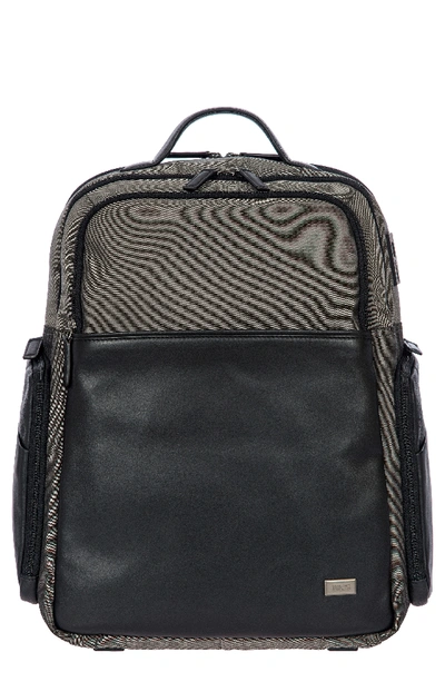 Shop Bric's Monza Large Backpack - Grey In Grey/ Black