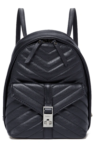 Shop Botkier Dakota Quilted Leather Backpack - Blue In Navy