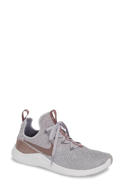 Shop Nike Free Tr8 Training Shoe In Atmosphere Grey/ Mauve/ Grey