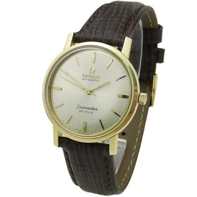 Shop Omega Seamaster De Ville Mid Size 18ct Gold Vintage Automatic In No