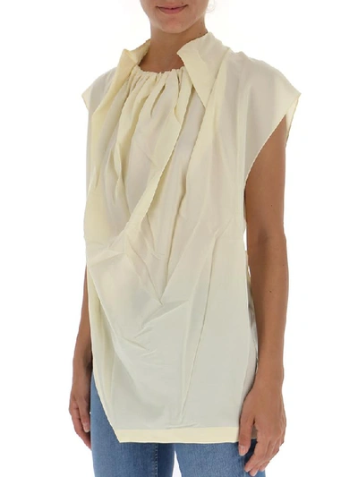 Shop Jw Anderson Ruched In White