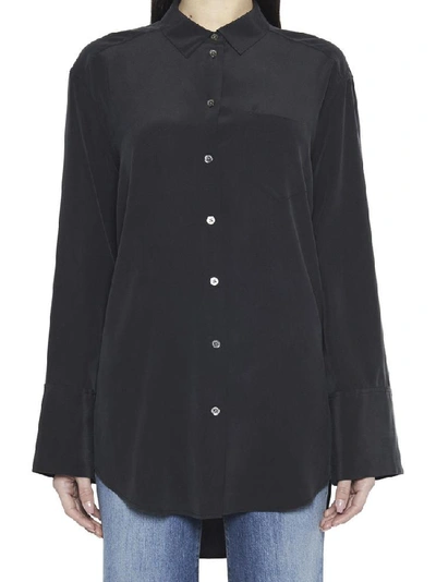 Shop Equipment Coco Chest Pocket Shirt In Black