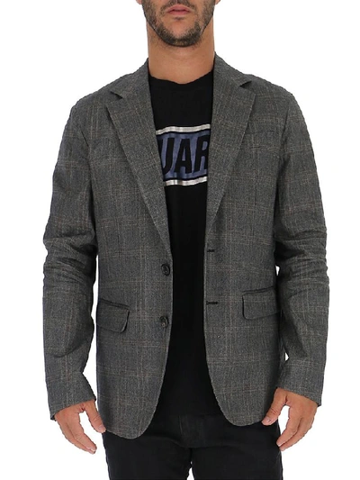 Shop Dsquared2 Classic Suit Jacket In Grey