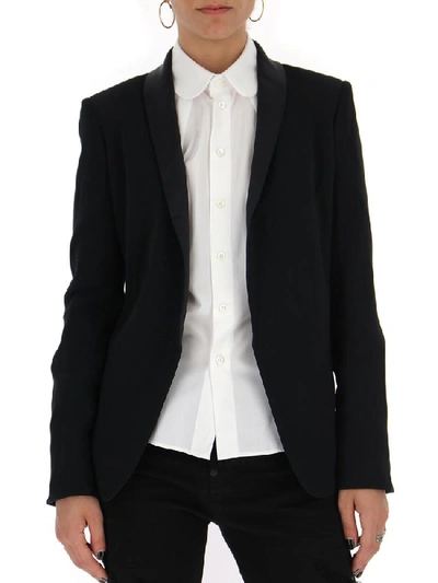 Shop Theory Classic Fitted Blazer In Black