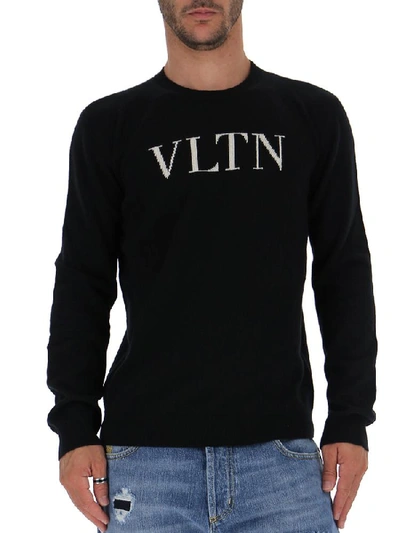 Valentino Vltn Sweater In Black | ModeSens