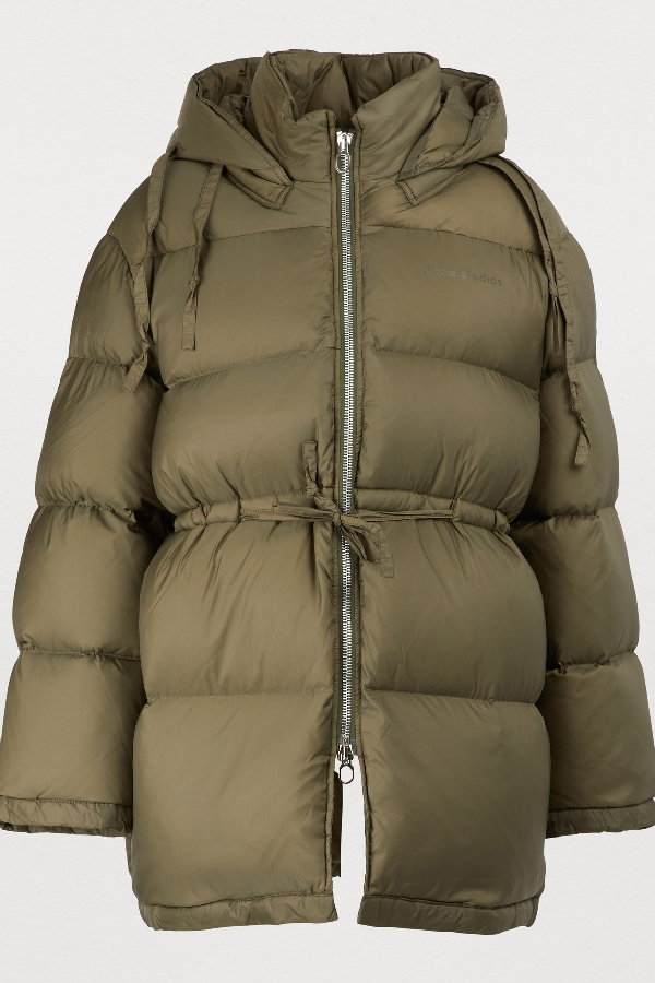 acne studios down filled coat