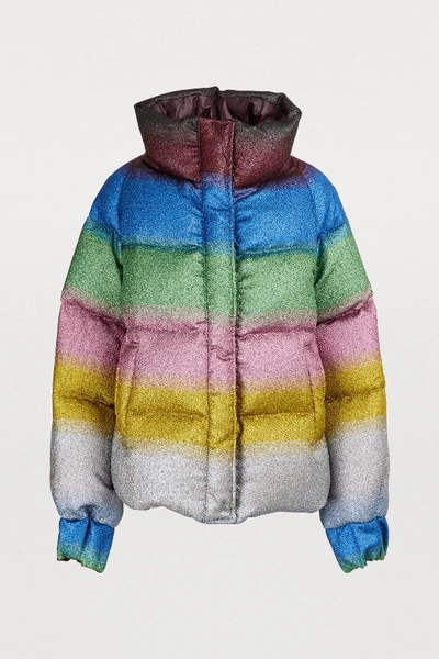 Shop Marco De Vincenzo Down Jacket In Multicolor Cold