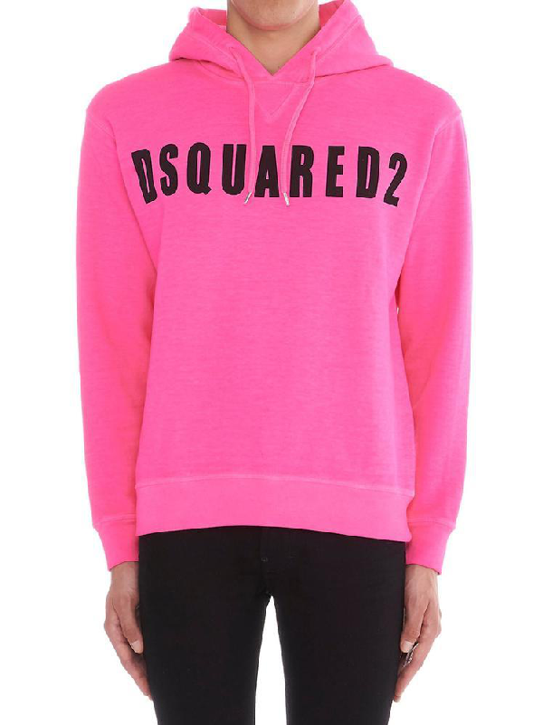 dsquared hoodie pink