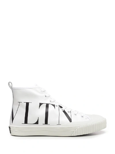 Shop Valentino Vltn Hi In White