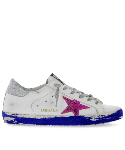 Shop Golden Goose Deluxe Brand Superstar Lace In White
