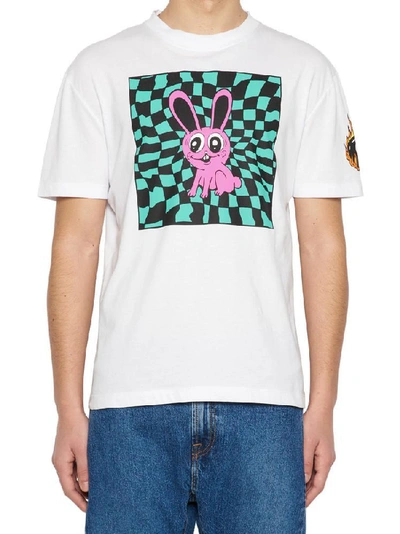 Shop Mcq By Alexander Mcqueen Mcq Alexander Mcqueen Bunny Printed T In White