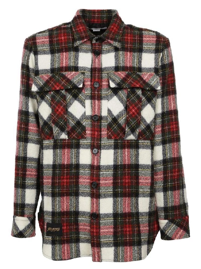 Shop Stella Mccartney Checked Flannel Shirt In Multi