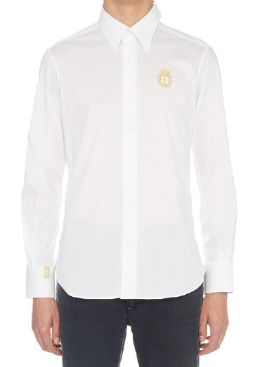 Shop Billionaire Tristan Shirt In White