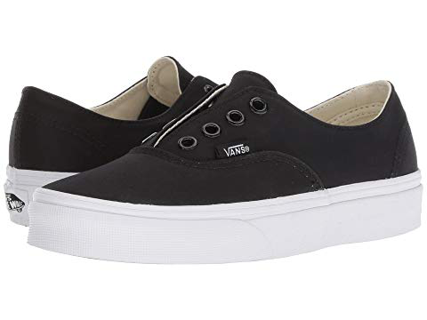 Vans Authentic Gore, (brushed Twill) Black/true White | ModeSens