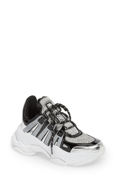 Jeffrey Campbell Sneaker In Silver Multi | ModeSens