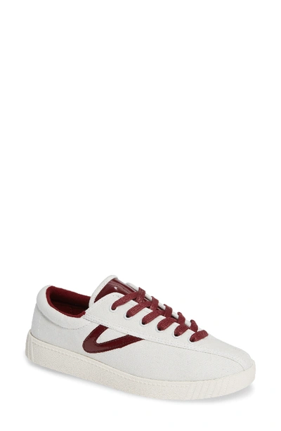 Shop Tretorn Nylite 28 Plus Sneaker In Vintage White/ Cherry