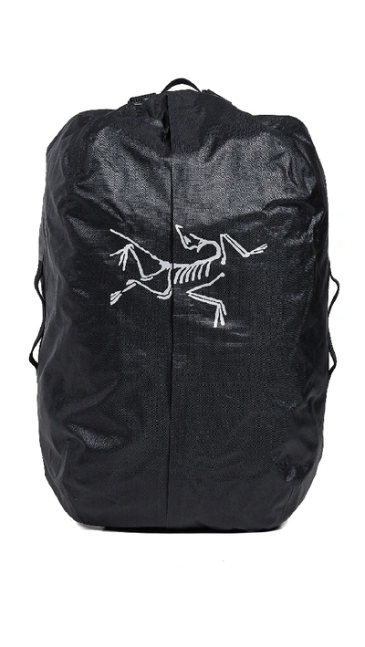 Shop Arc'teryx Carrier Duffel 55 Bag In Black