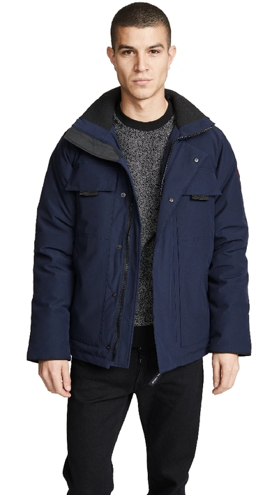 Canada Goose Forester Jacket In Admiral Blue | ModeSens