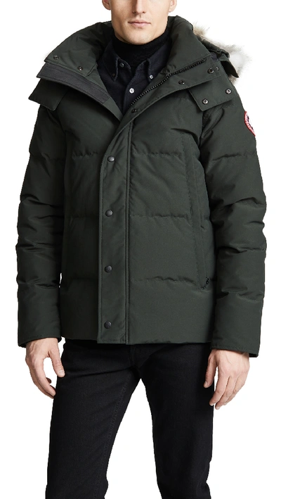 Canada Goose Wyndham Parka In Volcano | ModeSens