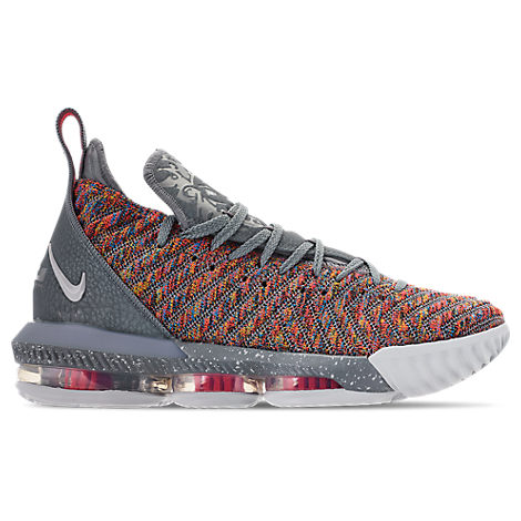 Nike Men's Lebron 16 Basketball Shoes, Grey/red | ModeSens