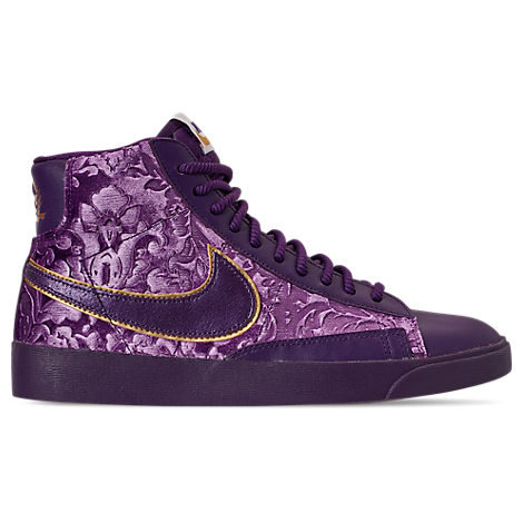 women's nike blazer mid metallic casual shoes