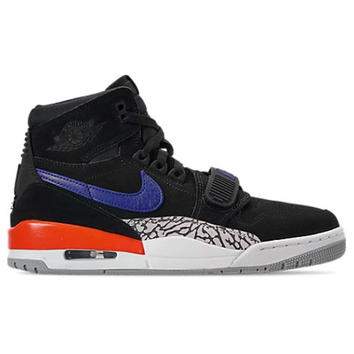 Shop Nike Jordan Men's Air Jordan Legacy 312 Off-court Shoes, Black - Size 12.0
