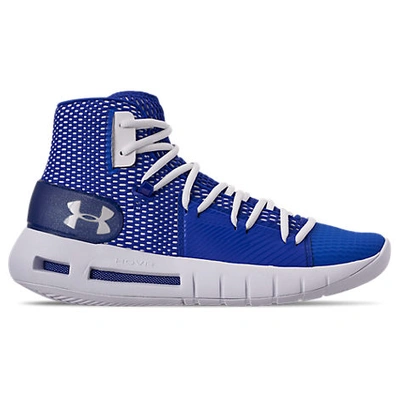 Under Armour Men's Hovr Havoc Mid Basketball Shoes, Blue | ModeSens