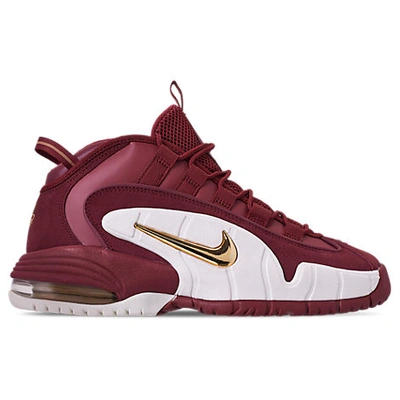 Shop Nike Men's Air Max Penny Basketball Shoes, Red - Size 8.0