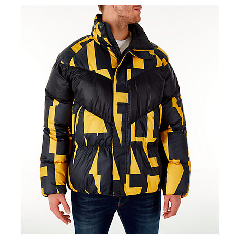 nike black and yellow jacket