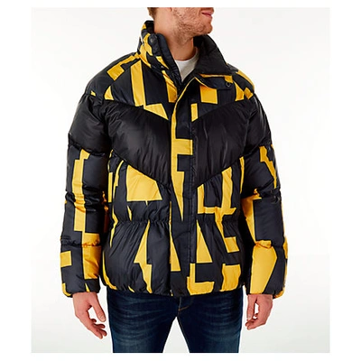 Black yellow nike best sale jacket