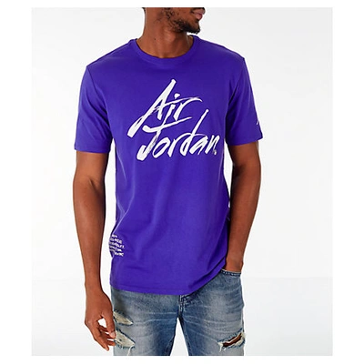 Nike Men's Jordan Sportswear Greatest T-shirt, Blue | ModeSens