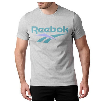 Shop Reebok Men's Classics Vector T-shirt, Grey