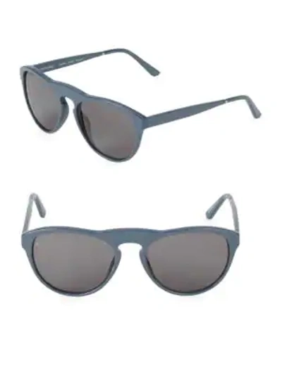 Shop Smoke X Mirrors Women's Outta Space 51mm Cat Eye Sunglasses In Milky Grey