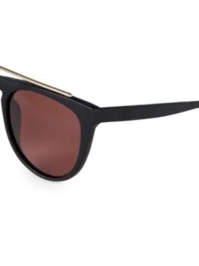 Shop Smoke X Mirrors Road Runner 53mm Browline Sunglasses In Matte Tort