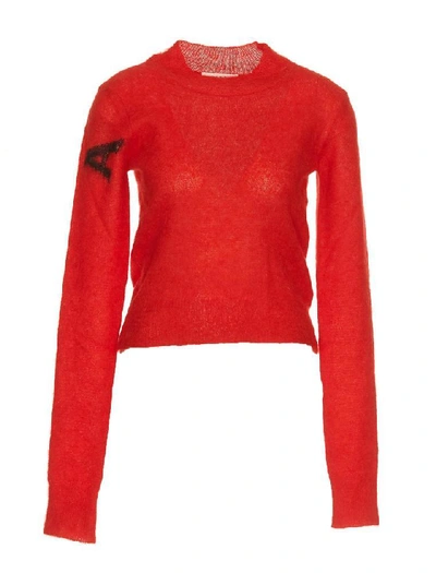 Shop Alyx A Logo Sweater In Red